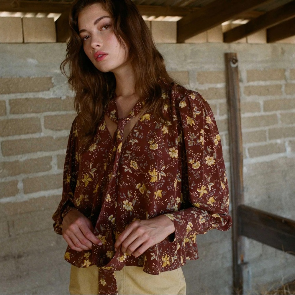 Doen Correntin Silk Top